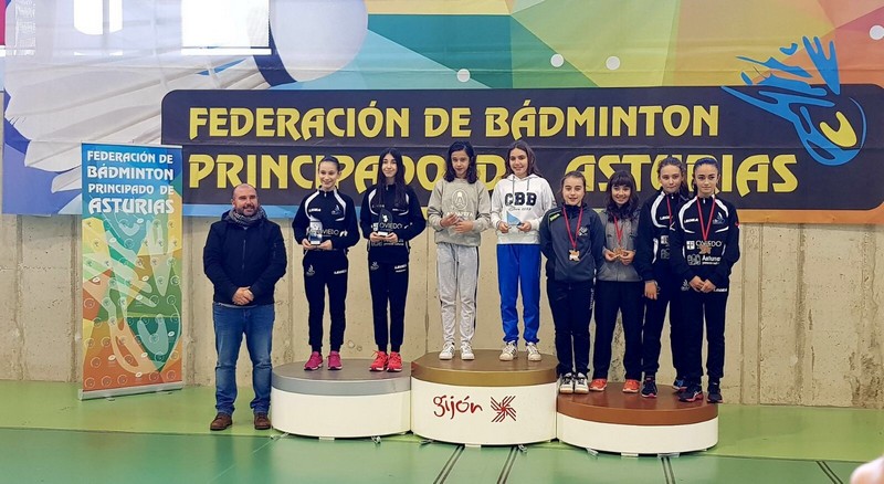 Dos medallas en el Master Sub 13 y Sub 17 de Gijón